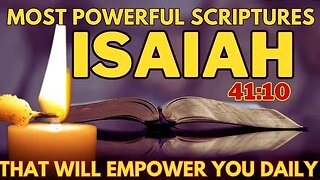 list of very powerful scriptures that will empower you everyday as a Christian