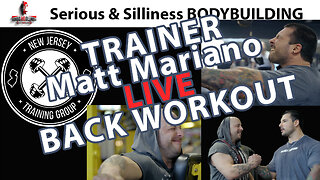 IN THE GYM w/ John Livia: TRAINER Matt Mariano Details Muscle Gains for Strong & Balanced Back #Ifbb