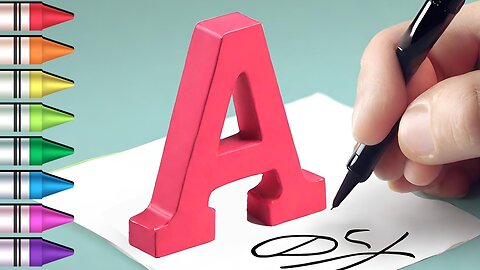 Writing Capital Letters Alphabet For Children | English Alphabets A to Z For Kids|Learn Capital ABC