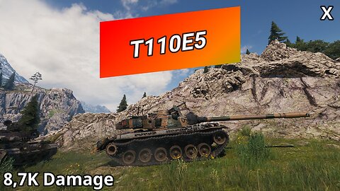 T110E5 (8,7K Damage) | World of Tanks