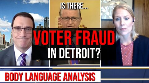 Voter Fraud in Detroit? - Body Language Analysis of Lawyers with Opposing Views