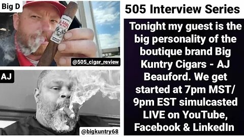 Interview with AJ Beauford of Big Kuntry Cigars