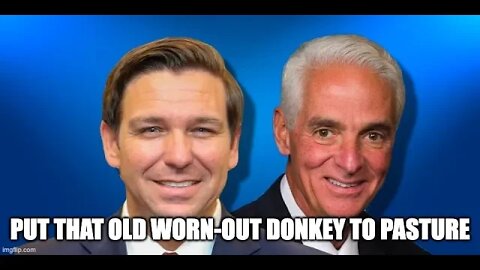 Ron Desantis Destroys Charlie Crist In Debate: Calls Him A Old Donkey