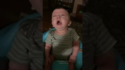 Funny new born baby talking first with mom live video 2022,funny moment baby,#shorts #baby #funny