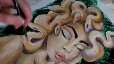 Medusa's Snakes - Painting Stream