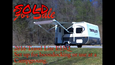 Travel Lite E15Q For Sale (Sold)