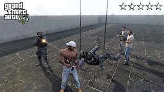 GTA 5 - Franklin, Michael and Trevor's Five Star Escape # 149