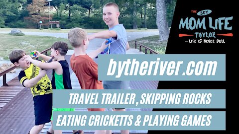 Boy Mom Life Travel Trailer - By The River Campground in Kerrville, Texas
