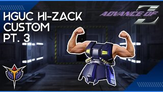 Gundam AoZ HGUC Hi-Zack Custom Gunpla Pt 3: Bulking Up | Midnight Hatter LIVE w/ Adam Blue