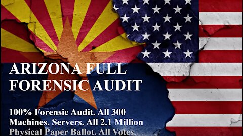Arizona Forensic Audit - 100% Paper Ballots, Machines. Fly Jovan Hutton Pulitzer to Arizona!