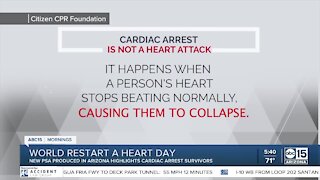 New PSA produced in AZ highlights cardiac arrest survivors