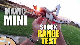 DJI Mavic MINI Range Test to 0% Power - How Far Will it Go? (Bonus CRASH TEST!)