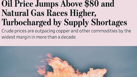 Why Are Fuel And Natural Gas Prices Exploding? | 13.10.2021