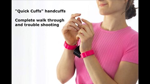 Quick Cuffs from kinkycuffsBerlin - walkthrough and trouble shooting