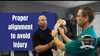 Proper alignment to avoid injury when shooting a Rifle or Long gun - with San Tan Physical Therapy