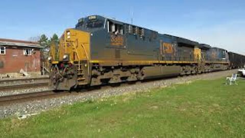 CSX Trash Train from Berea, Ohio November 7, 2020