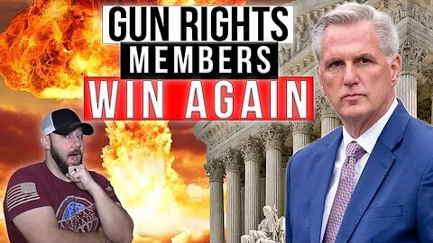 BREAKING: McCarthy is screwed as Constitutional and Gun Rights members force ANOTHER CONCESSION!