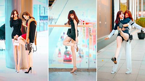 Mejores Street Fashion Tik Tok 2022 | Hottest Chinese Girls Street Fashion Style 2022