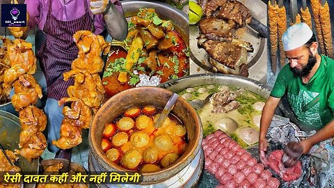 Art Of Making Kashmiri Wazwan Extreme Kashmiri Wazwan Dawat - Billu Di Hatti | Jammu Street Food