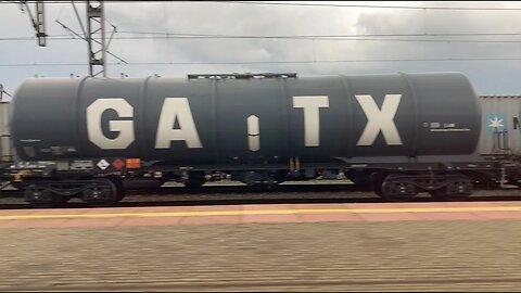 Pszczółki Station GATX Tankers ORLEN Locomotive Polish IC Train 2023 #railfans #polandtravel