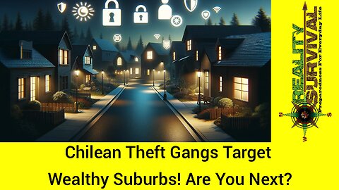 Chilean Gangs Target Wealthy Suburbs Nationwide! Are You Next?