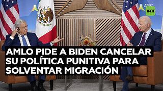 Biden agradece a López Obrador por disuadir la inmigración irregular