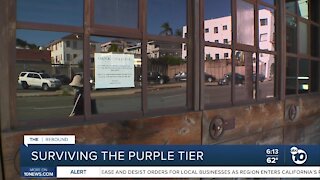 San Diego businesses trying to survive the purple tier