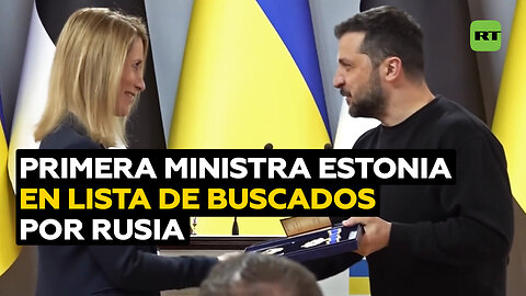 Rusia incluye a la primera ministra de Estonia en la lista de personas buscadas