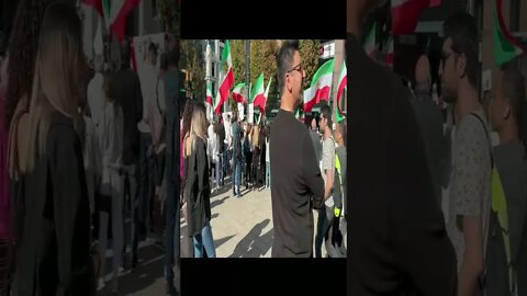 Iranian Protest Oct 1 2022 Vancouver Highlights