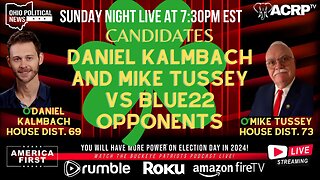 Daniel Kalmbach and Mike Tussey vs Blue22 Opponents LIVE 7:30pm