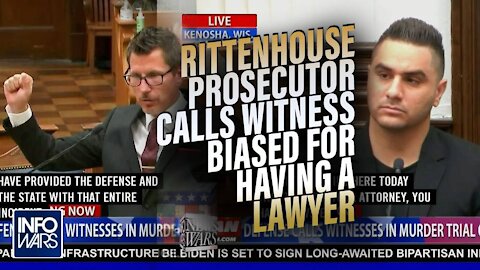 Rittenhouse Prosecutor Attacks Witness Drew Hernandez' Footage as 'Biased' Because He Had a Lawyer