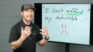 "I can't afford my deductible" | OBJECTION in D2D Roofing Sales