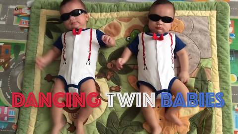 "The Cutest Twins and Triplets Dancing to Music"