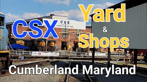 CSX yard Cumberland MD