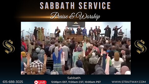 Sabbath Service Praise & Worship 2024-06-15