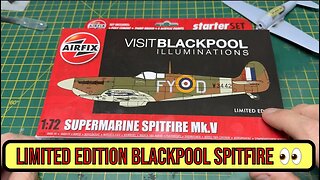 Limited Edition Airfix Spitfire Blackpool Illuminations Review