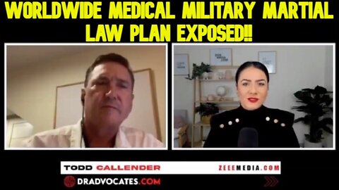 Worldwide Medical Military Martial Law Plan Exposed!! Todd Callendar & Maria Zeee