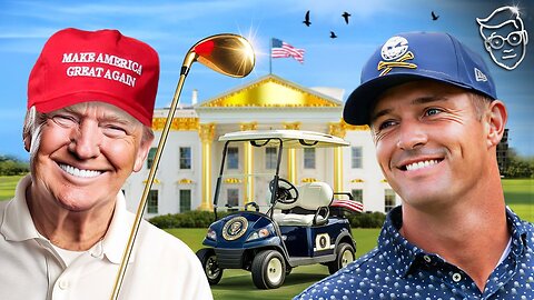 Trump Video Competing Against Pro Golfer Goes Thermonuclear VIRAL | Internet SHOCKED at The Skill ⛳️
