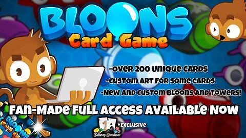Unofficial Bloons Card Game | Bloons Card Game