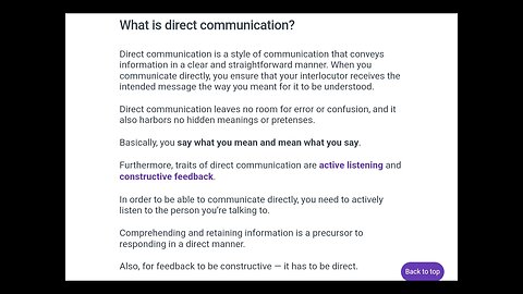 Why We Need To Communicate More Directly, How Indirect Communication Is Poor At Problem Solving