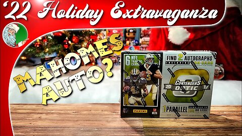 2017 Contenders Optic Hobby Box | Holiday Extravaganza - Hunting for PATRICK MAHOMES Rookie Auto!