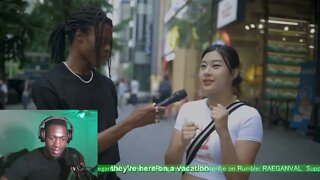 REACTION!!!Are Korean Girls Into Foreign Guys?
