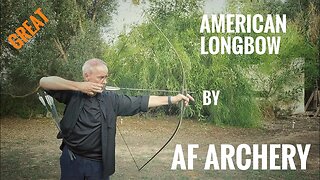 American Longbow by AF Archery