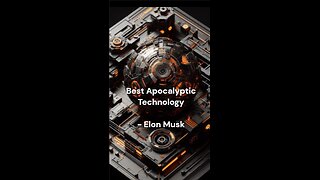 Elon Musk Best Apocalyptic Technology #ElonMusk