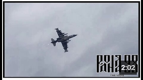 Su-25's in support action over Chasov Yar