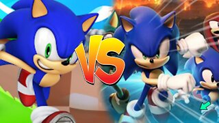 Sonic Forces vs Sonic Dash - Qual é o melhor ?! #shorts