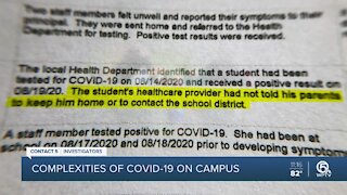 Daily 'COVID logs' shed light on challenges, complexities of virus on school campuses