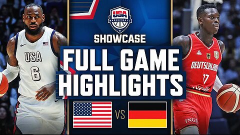 USA vs GERMANY / USAB SHOWCASE / FULL GAME HIGHLIGHTS / July 22, 2024