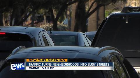 Traffic problems plague Carmel Valley Neighborhood