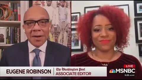 MSNBC's Eugene Robinson Says Trump Supporters Should Be "Deprogrammed"